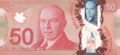 50 Canadian Dollar 
